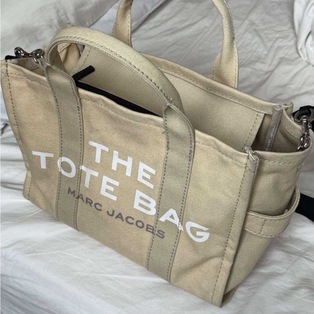 Marc Jacobs Cream Canvas Tote